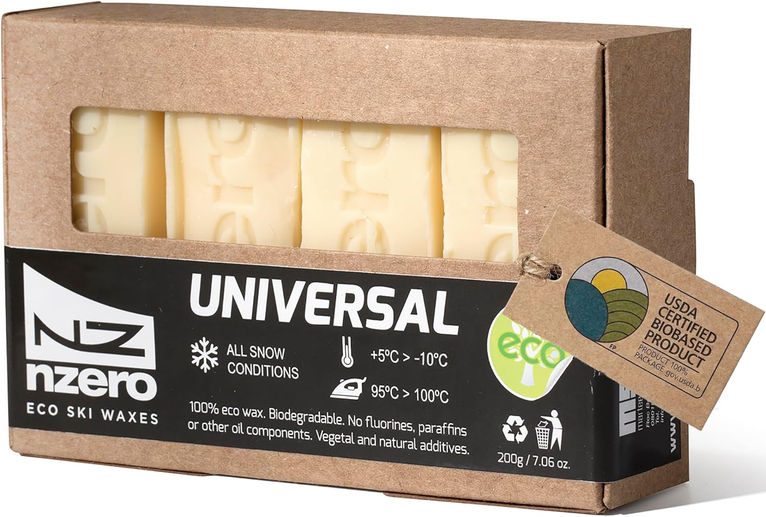 Detalle de NZEROWAX WAX4 Ecologica sciolina 200 g