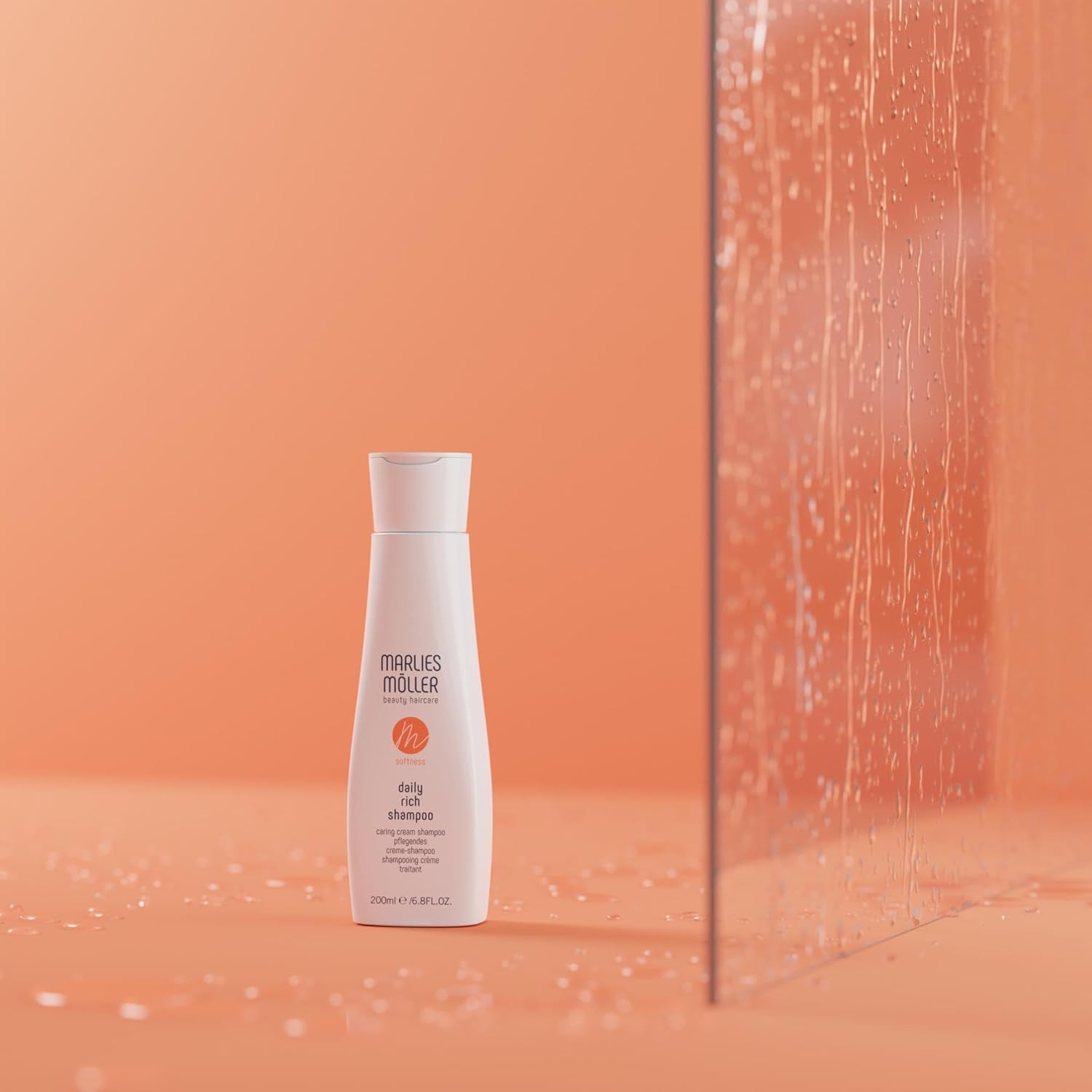 Detalle 2 de MARLIES MÖLLER Softness Daily Rich Shampoo 200 ml