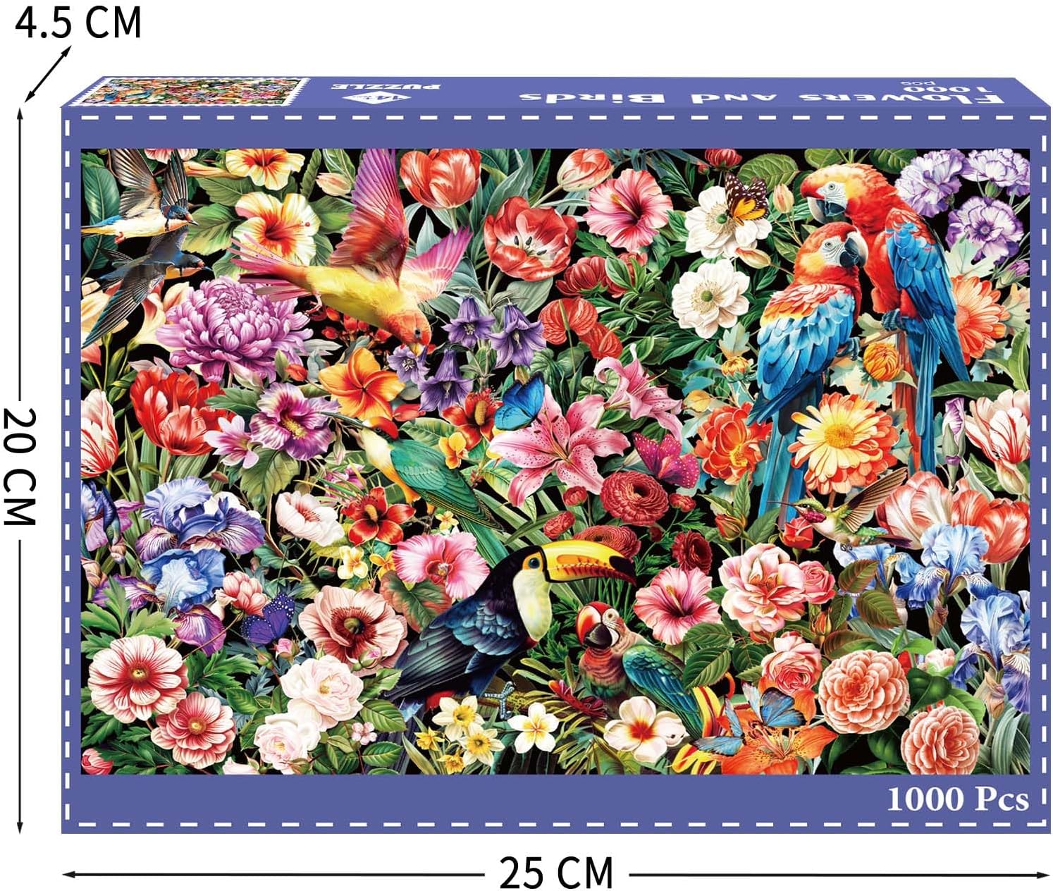 Detalle de Puzzle 1000 Teile zur magischen Welt