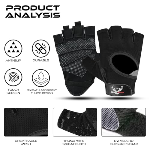 Thumbnail 1 de BEAST RAGE Weight Lifting Gloves review: versatile, breathable grips for gym lovers