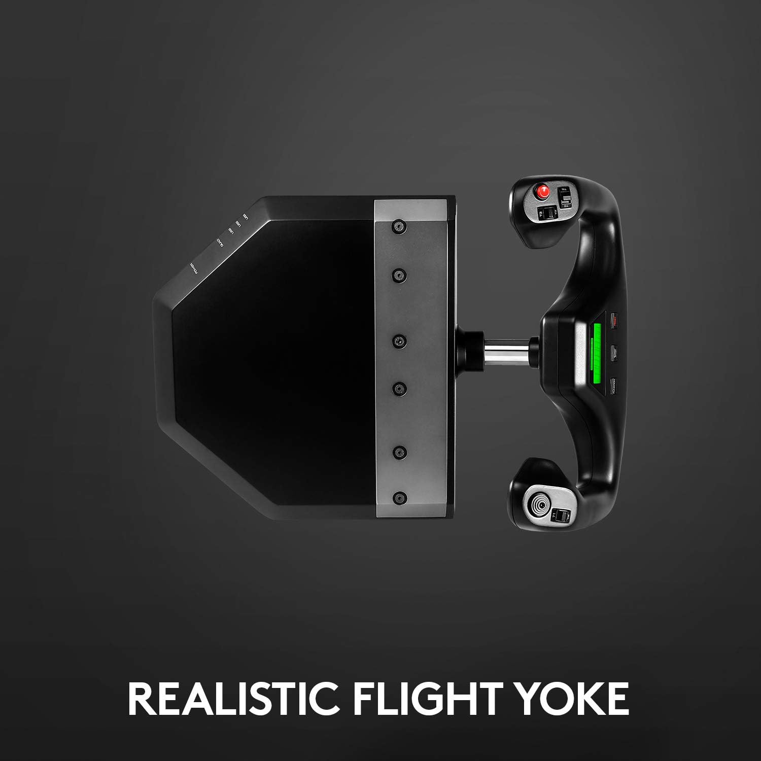 Thumbnail 1 de Logitech G Saitek PRO Flight Yoke System with throttle quadrant (USB) – PC black