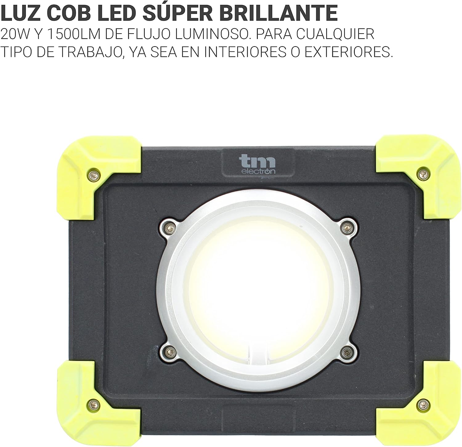 Thumbnail 2 de TM Electron TMTOR020 – lampa robocza COB LED 20 W, 1500 lm i powerbank 4000 mAh