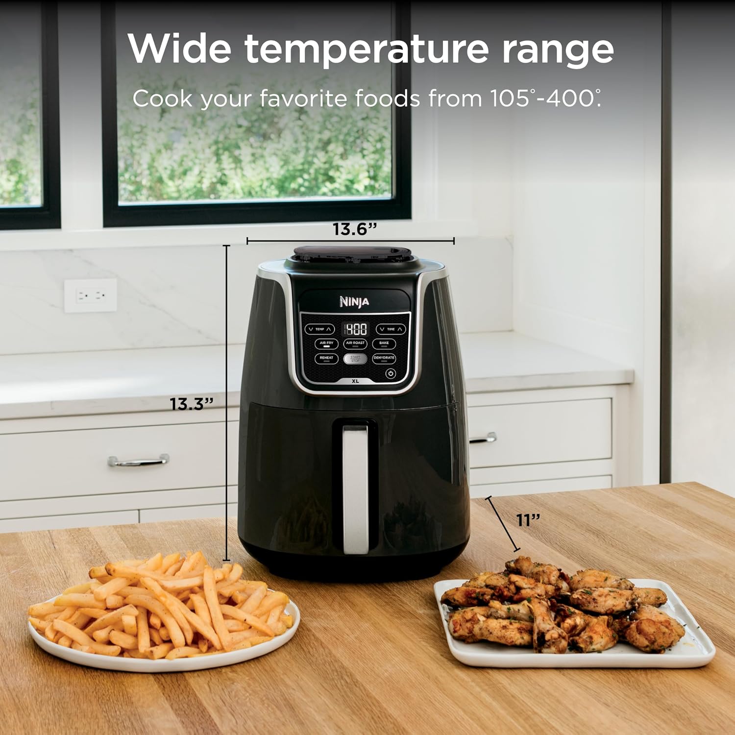 Detalle de Ninja Air Fryer XL 5.5 qt