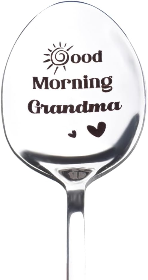 Detalle 2 de Guqqeuc “Good Morning My Love” Spoon Gift for Couples – romantic daybreak spoon for two