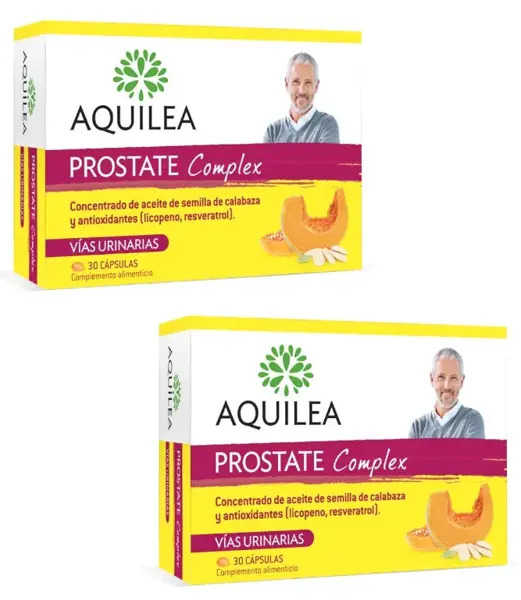 Detalle de Aquilea Prostate 2 x 30 Cápsulas – ficha de compra