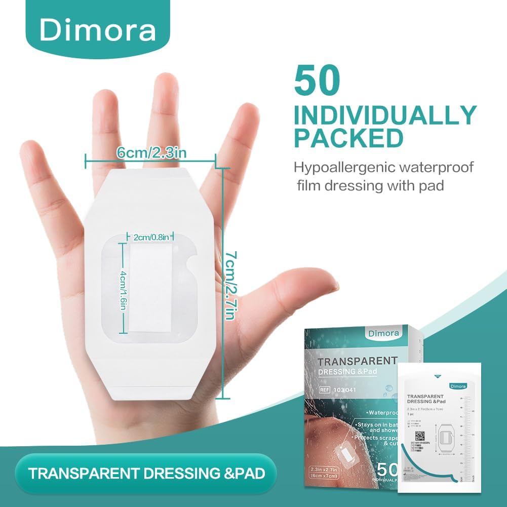 Detalle de Dimora Transparent Film Dressing, 2.3 x 2.7 in