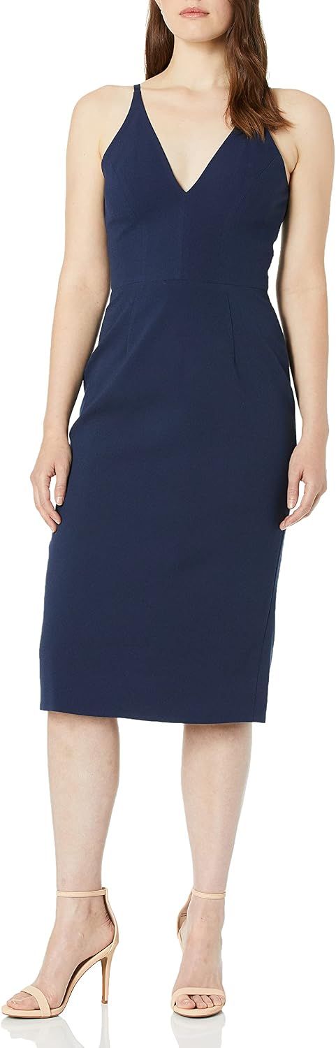 Detalle de Dress The Population Women's Sheath Dress in Crepe