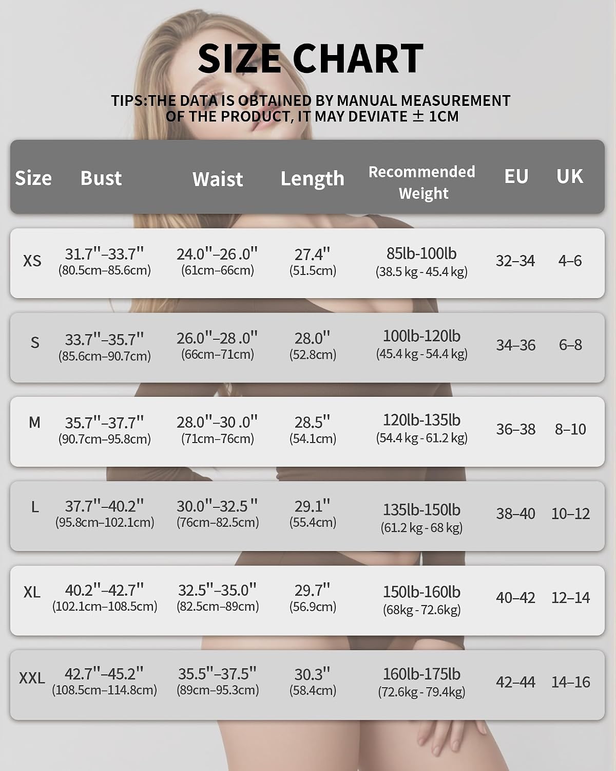 Thumbnail 6 de ALGALAROUND Women's Long Sleeve V-Neck T-Shirt – Slim Fit Basic Top