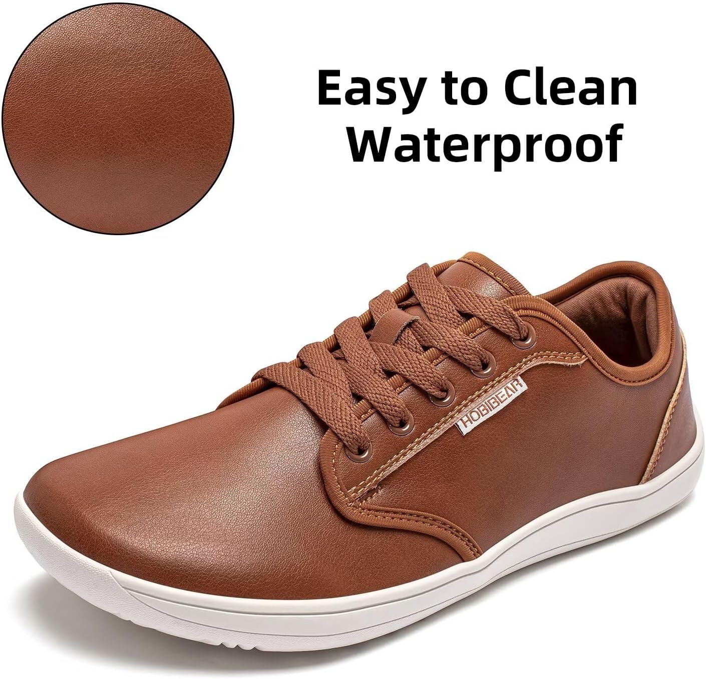 Thumbnail 3 de HOBIBEAR Unisex Barfußschuhe mit breiter Zehenbox aus Leder (Zero Drop)