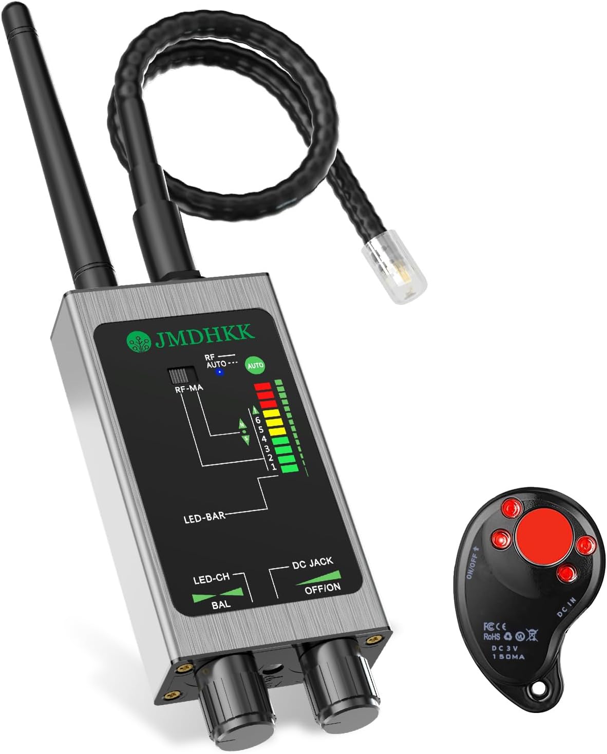 Detalle de JMDHKK M8000 Hidden Camera Detector ๐ฅ