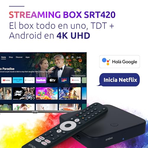 Thumbnail 2 de STRONG SRT420 TV Box Android 4K con Chromecast y Dolby