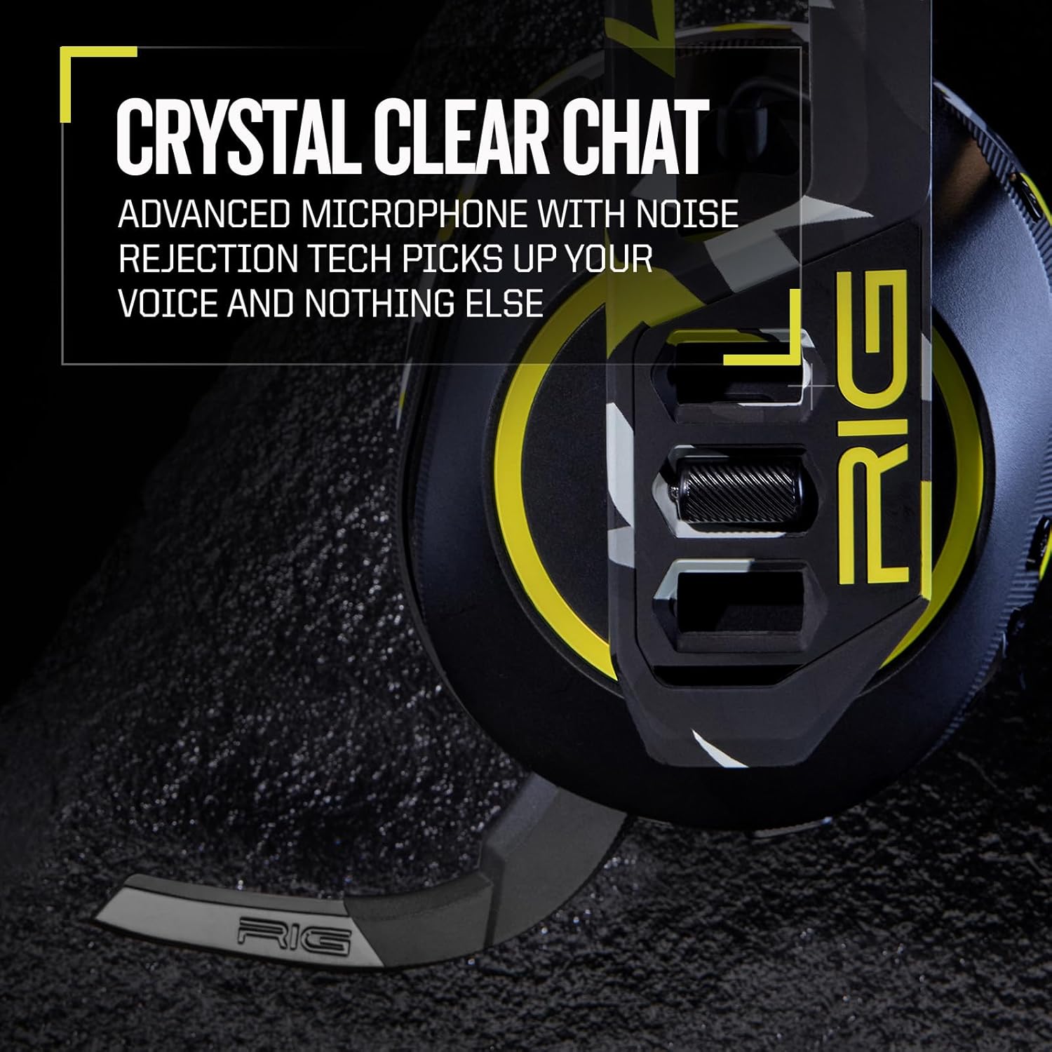 Thumbnail 5 de RIG 600 PRO HS Dual Wireless Gaming Headset (2.4GHz + Bluetooth) for PS5, PS4, Switch, PC, Steam Deck, Android & iPhone — Acid Camo