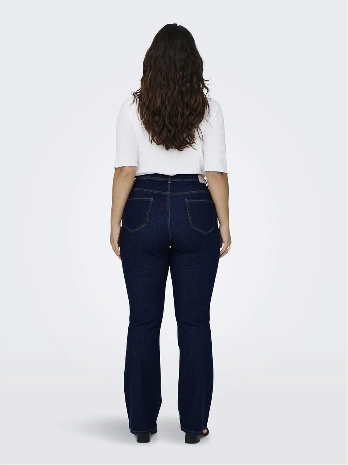 Detalle 2 de Only Carmakoma Carsally HW Flared Jeans Mujer