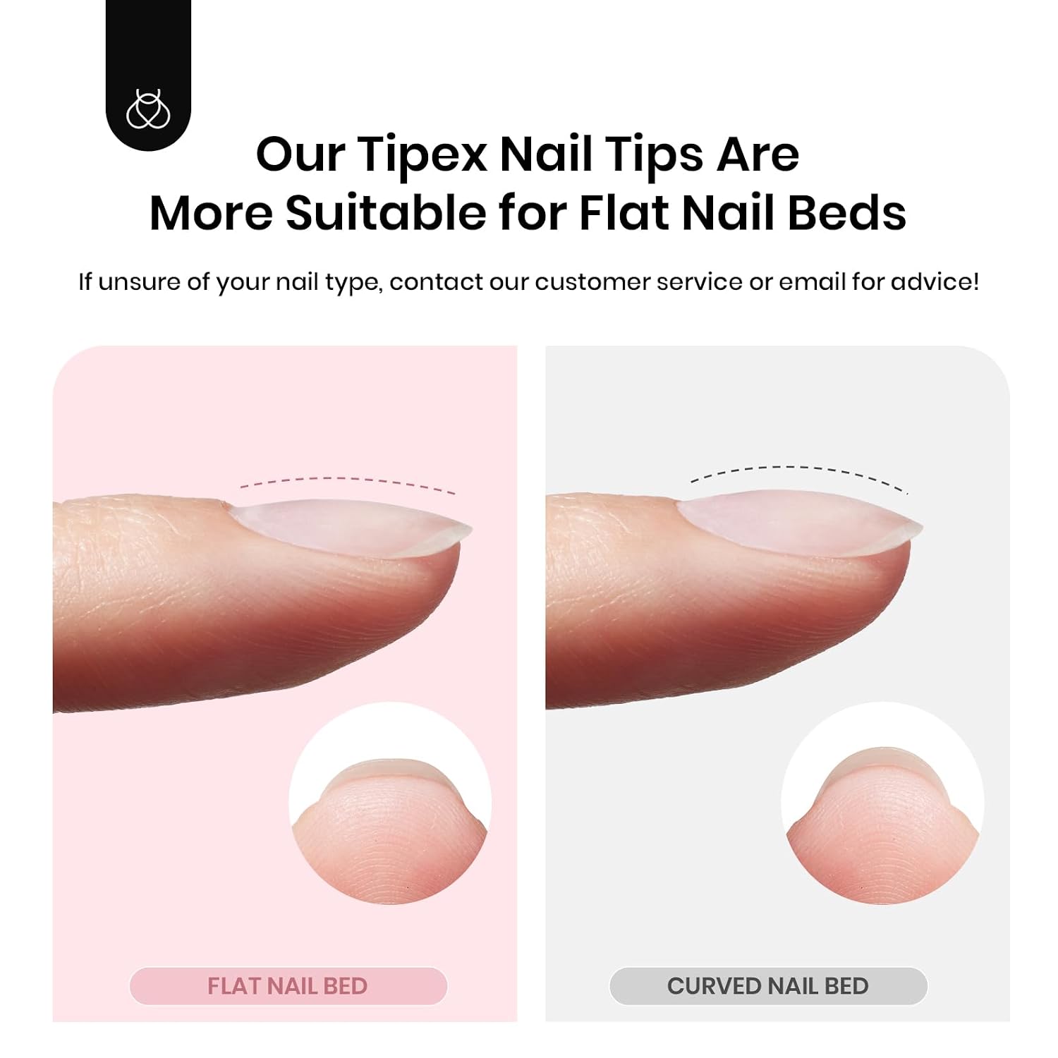 Detalle de Beetles Nail Tips, XS Square