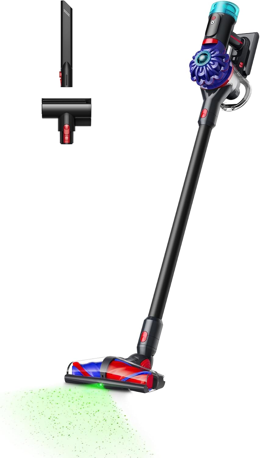 Detalle de Dyson V10 Konical 626416-01 Cordless Stick Vacuum, 150 AW, HEPA Filtration