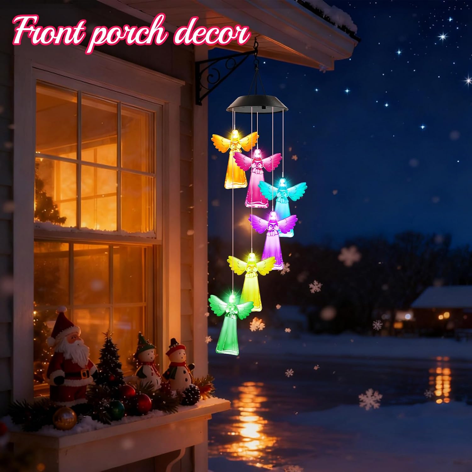 Detalle 2 de Winzwon Solar Angel Wind Chime