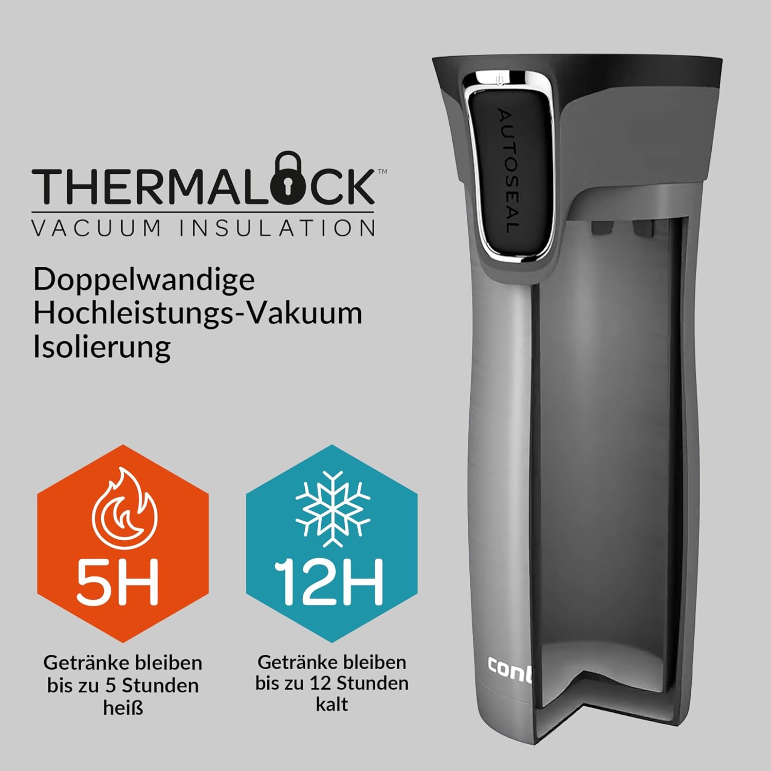 Detalle 2 de Contigo West Loop Autoseal Thermobecher 19,7 cm