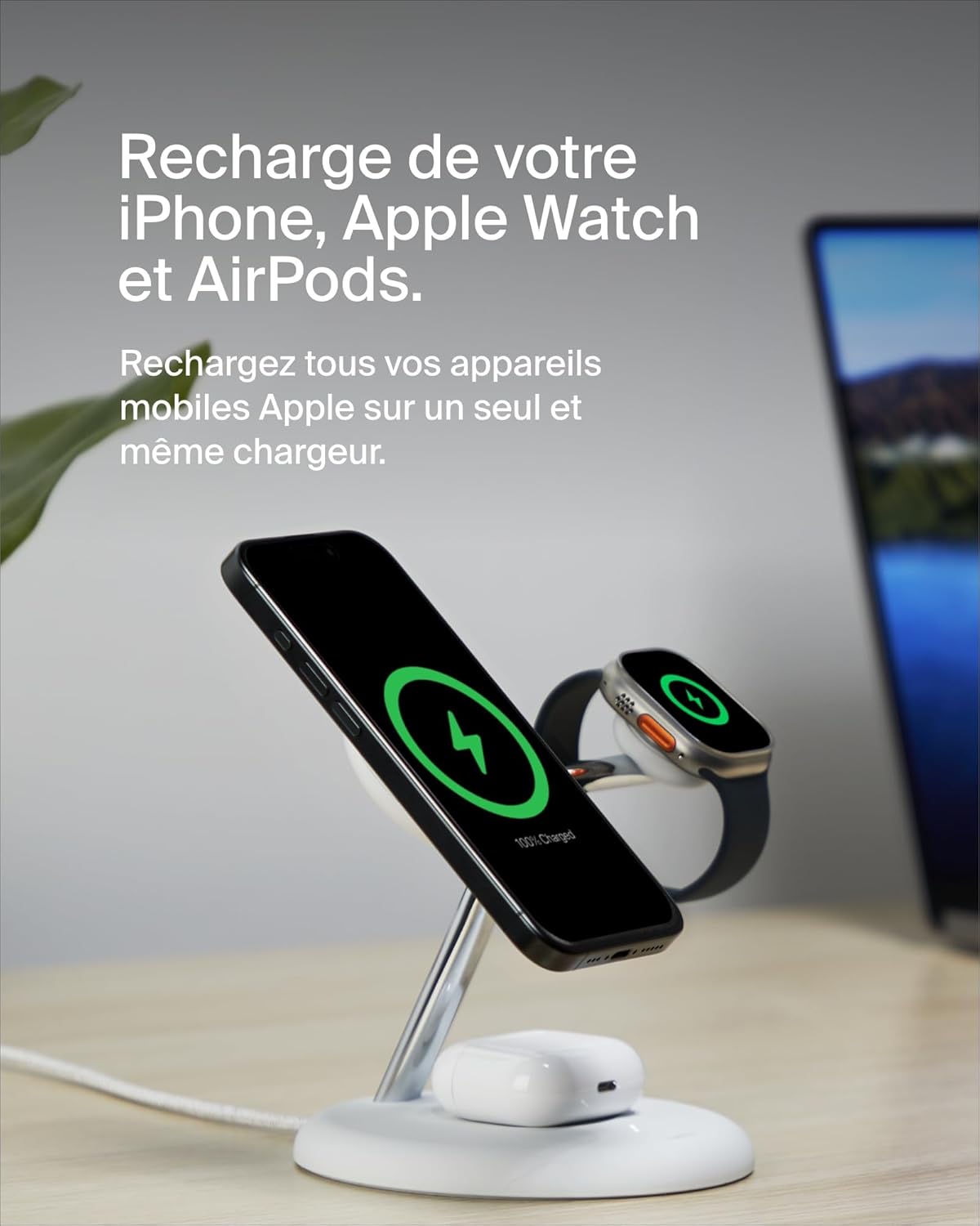 Thumbnail 3 de Belkin BoostCharge Pro station 15 W