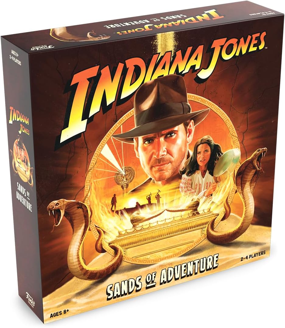 Detalle de Indiana Jones Sands of Adventure Brettspiel 2–4 Spieler