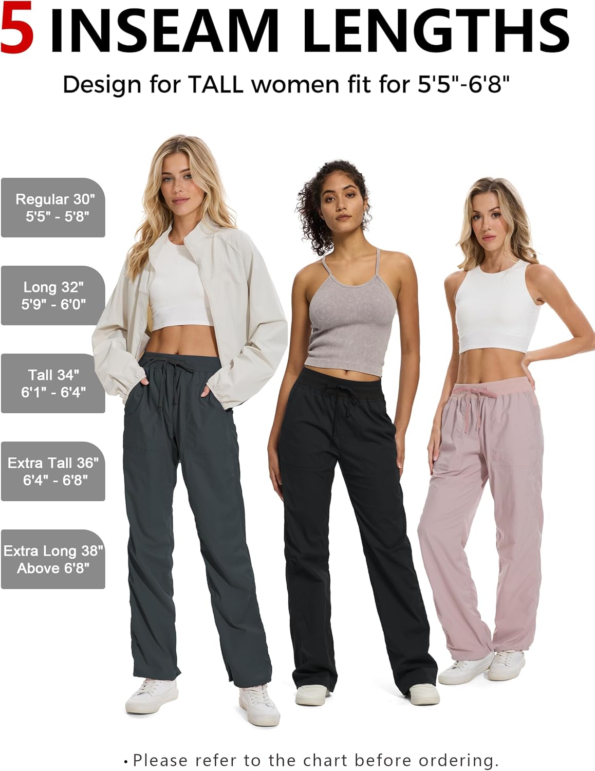 Thumbnail 5 de SEVEGO Women's Tall Inseam Dance Pants 34"