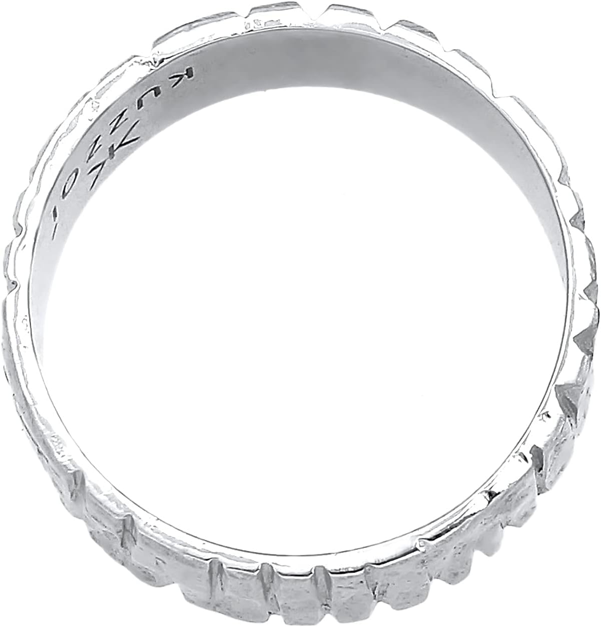 Detalle 1 de Kuzzoi Bague homme 9 mm argent 925