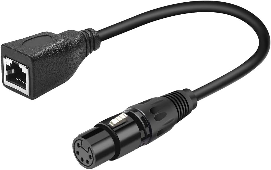 Detalle de SiYear DMX adapter cable, 30 cm