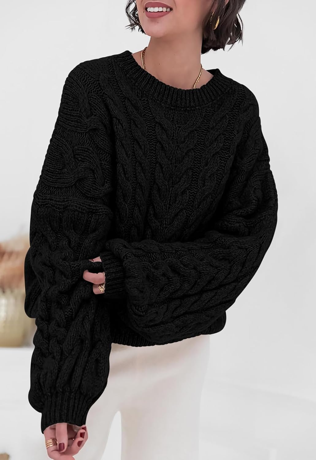 Thumbnail 2 de PRETTYGARDEN Womens Oversized Sweater 2026