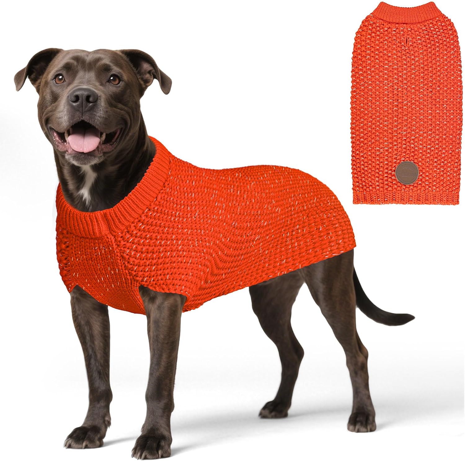 Thumbnail 6 de KYEESE Dog Sweater in Reflective Acrylic Knit
