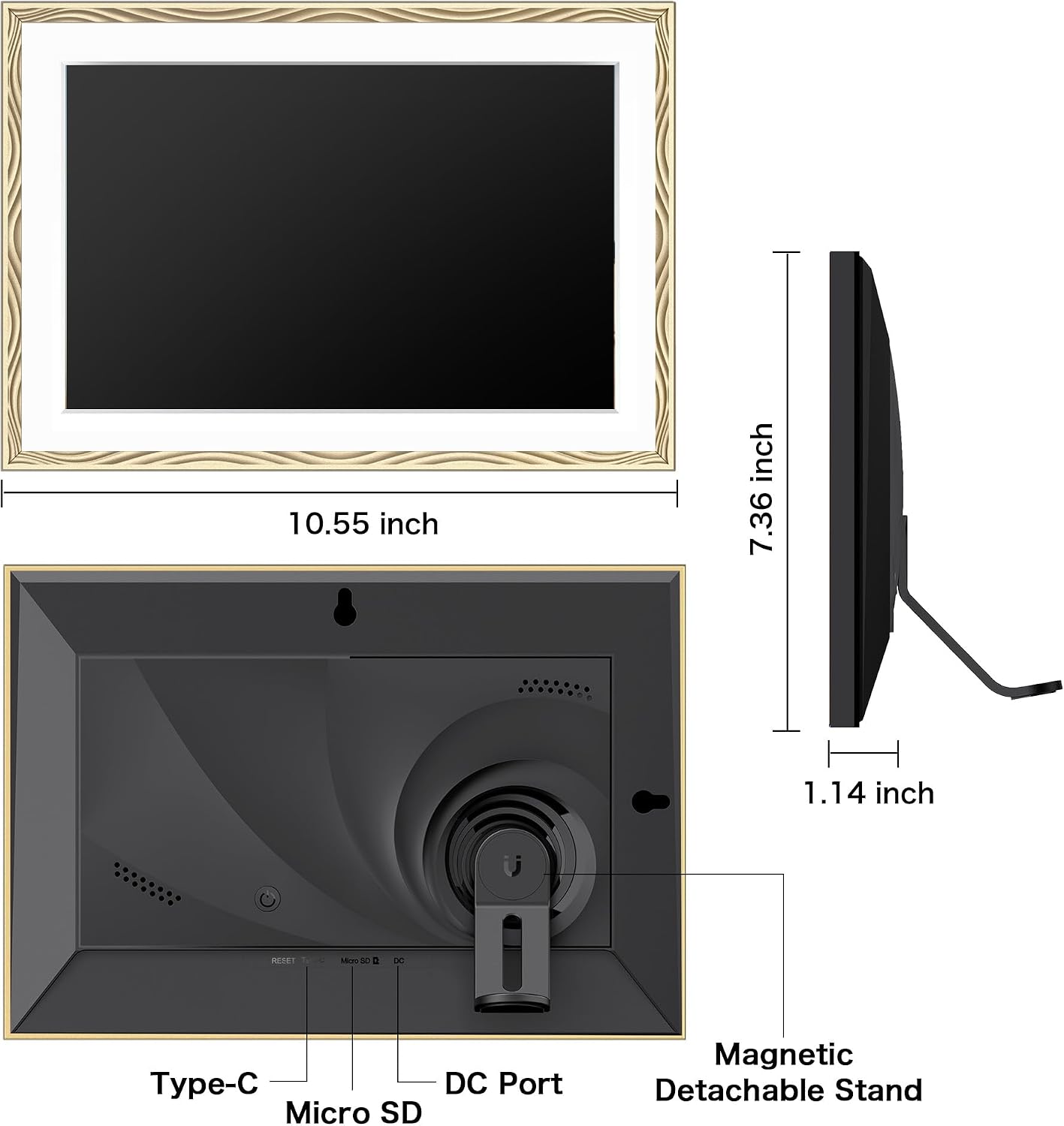 Detalle de Flyruit Digital Picture Frame, 32GB