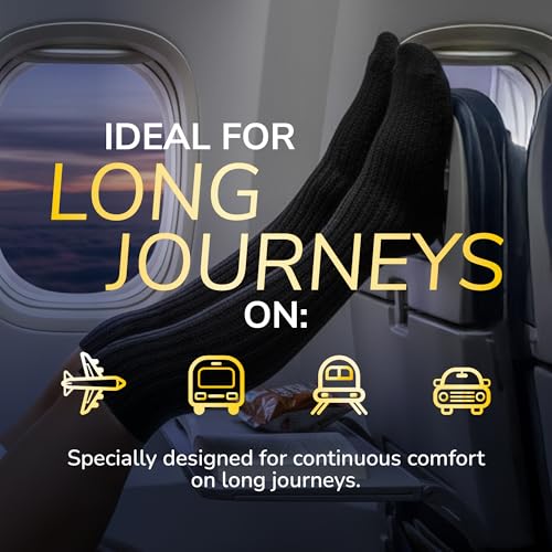 Detalle de Dr. Scholl's Comfortable Flight Socks – Compression Stocking for Travel