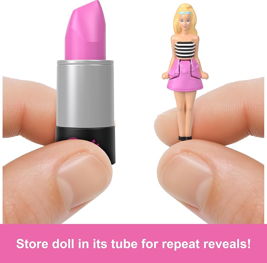 Thumbnail 3 de Barbie Mini Barbieland Set: Pintalabios y 5 Muñecas Sorpresa 💄