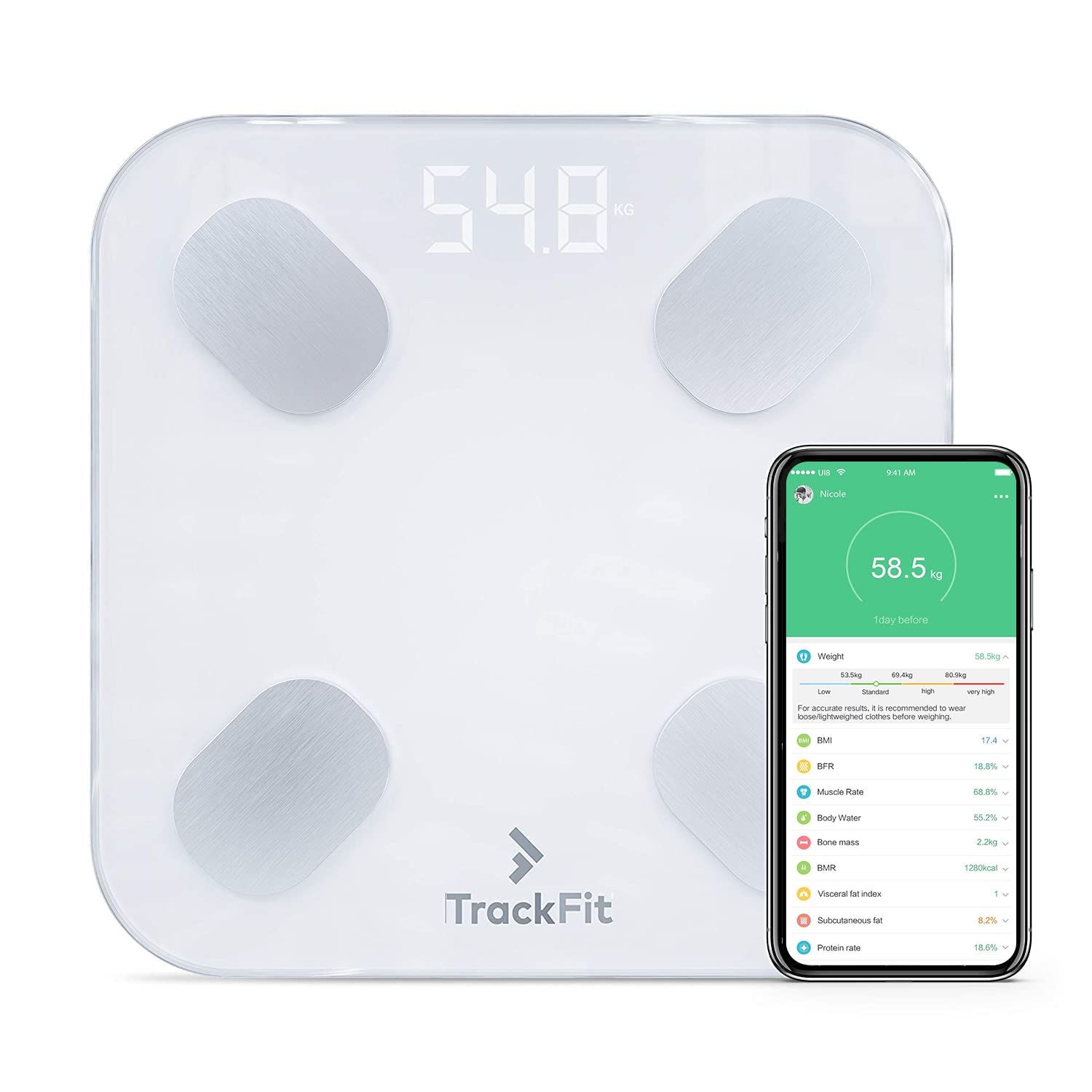 Thumbnail 6 de FitTrack Balance Connectée 17 indicateurs