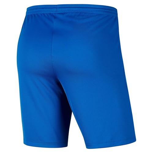 Detalle de NIKE M NK Dry Park III Short Nb K — Pantalones deportivos para hombre, Azul royal/Blanco, Talla M