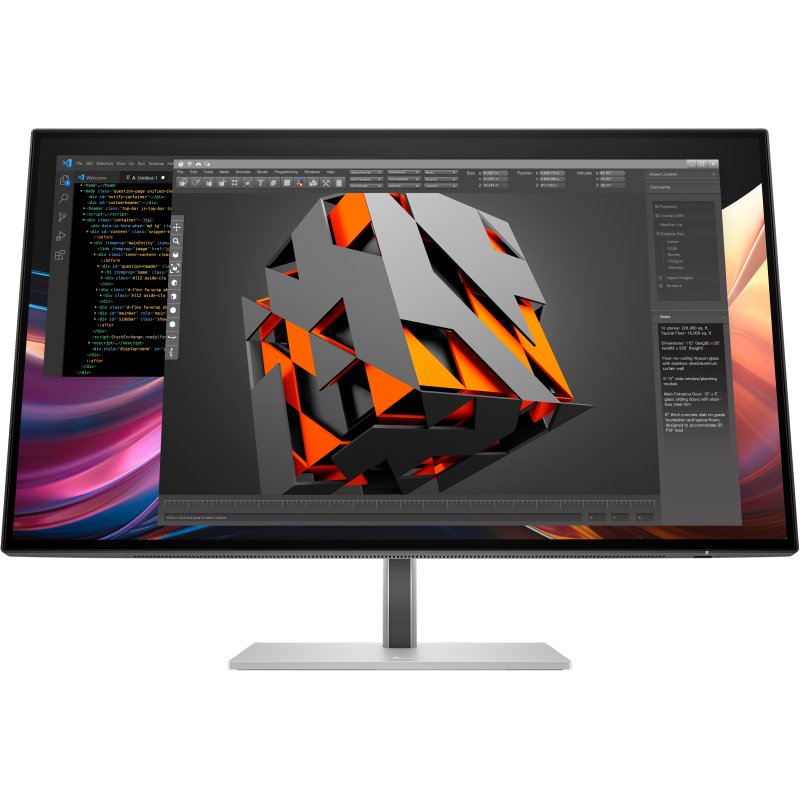 Detalle de HP Series 7 Pro 727pq 27" – monitor IPS Black QHD 120 Hz con FreeSync Premium y DisplayHDR 400