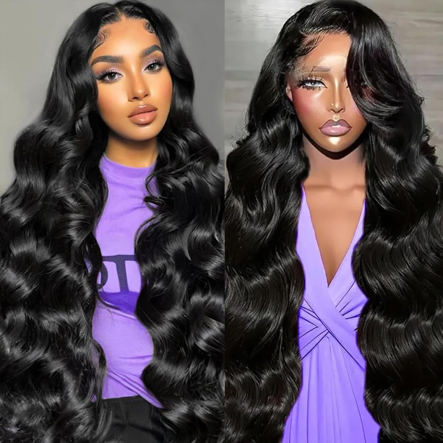 Thumbnail 6 de ONIVAN 13x6 Body Wave Lace Front Wig (Human Hair, 15A Raw, 30 Inch)