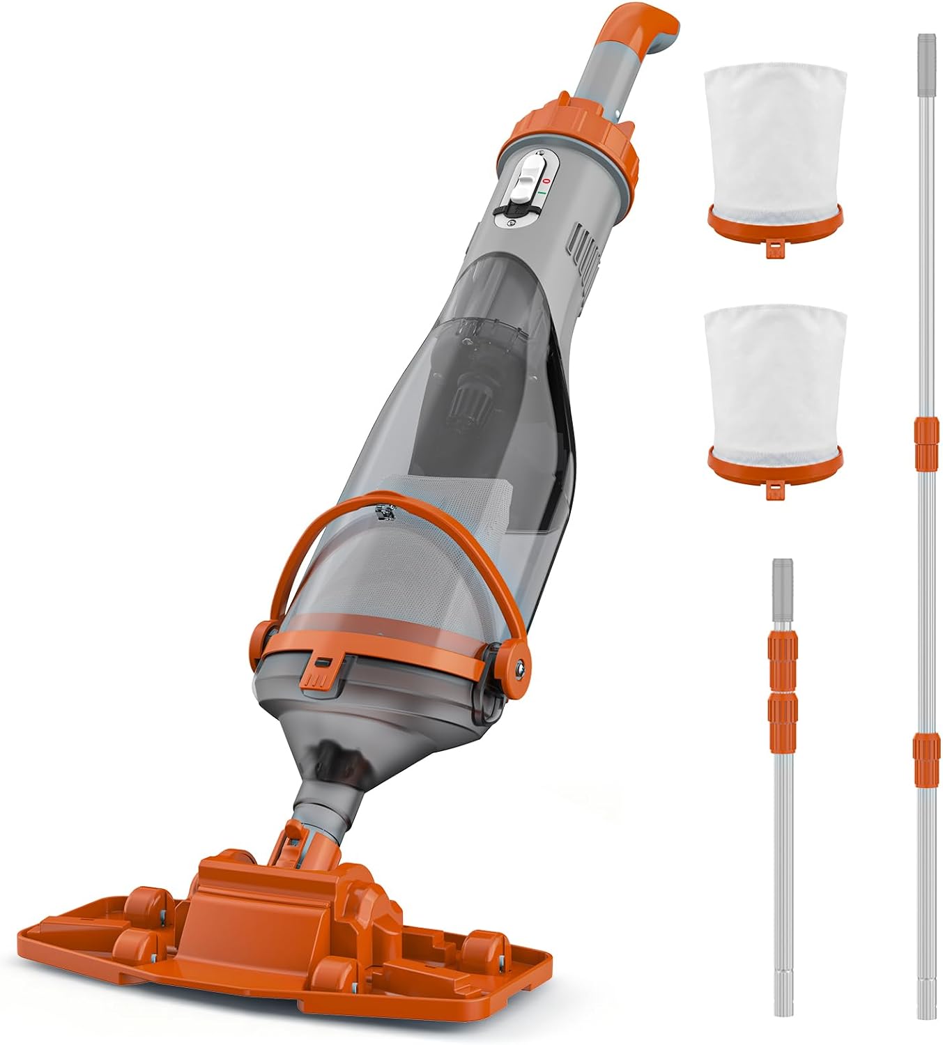 Detalle de COWSAR Pool Vacuum, 60-Minute Runtime