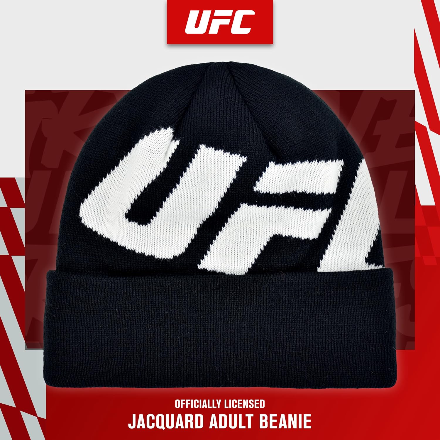 Detalle 2 de Concept One UFC Beanie with Faux Sherpa Lining