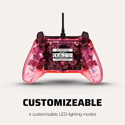 Detalle 2 de Mando PDP con cable Afterglow Prismático para Xbox Series X|S y Xbox One (Azul)