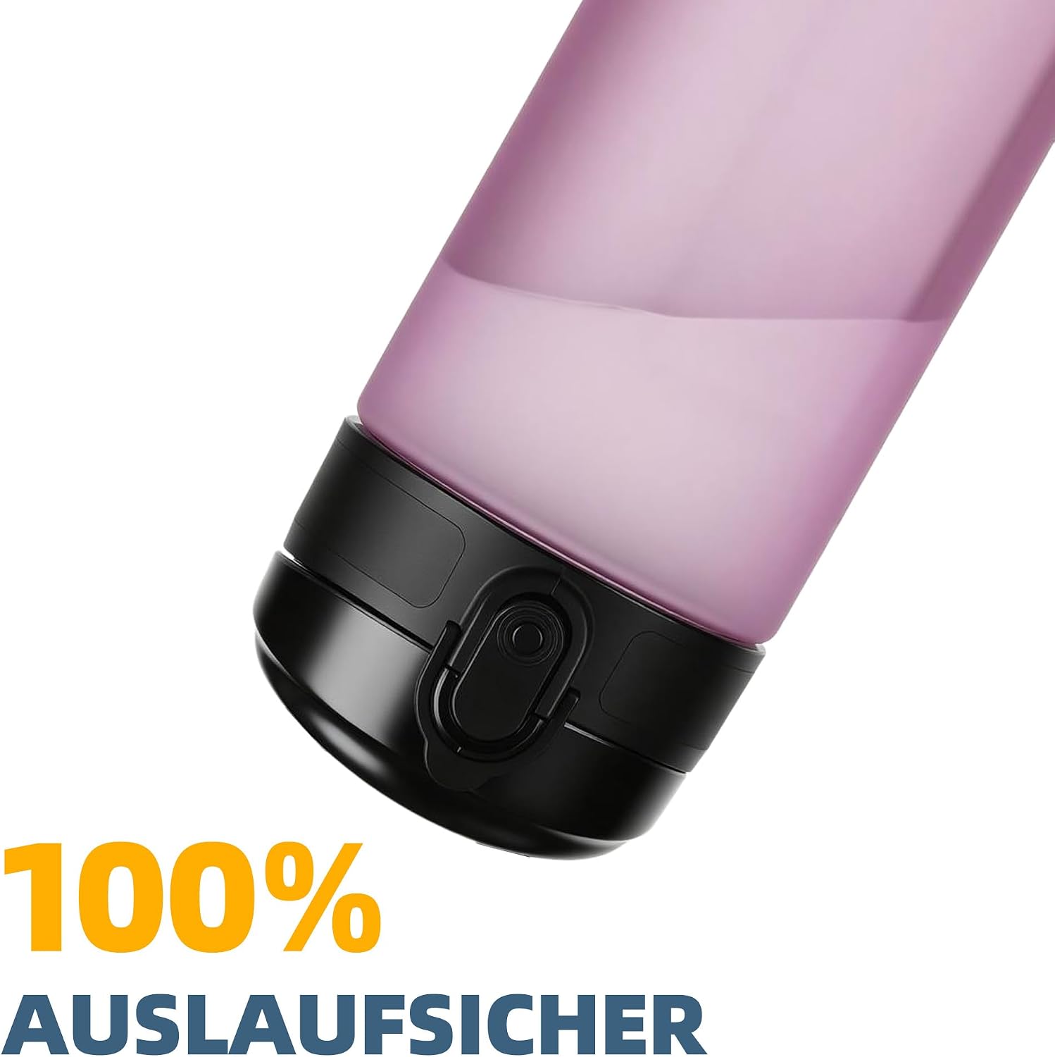 Detalle de OLDLEY Wasserflasche 650 ml mit Sieb – auslaufsichere Tritan-Trinkflasche ohne BPA
