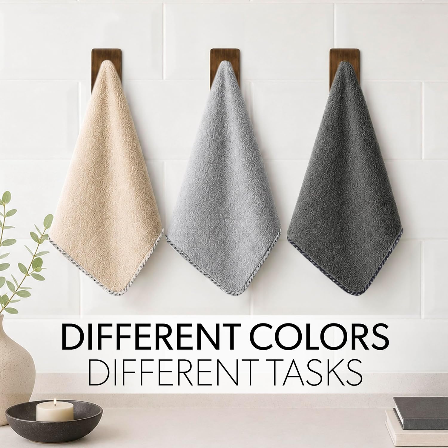 Detalle de Chemical Guys AllSwipe Multi-Purpose Microfiber Towels (12-Pack), 14 x 12 in