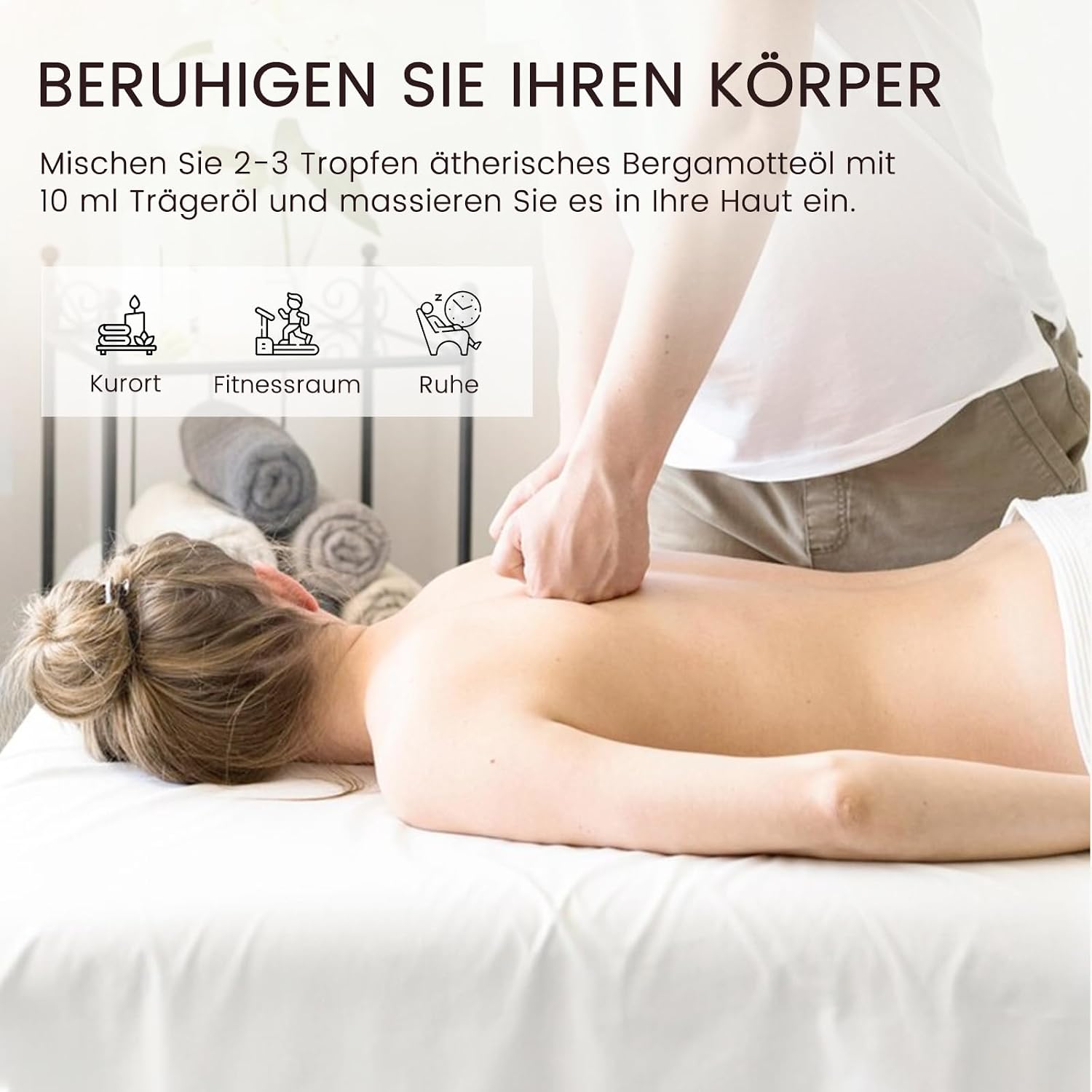 Detalle de MUNUSNA Neroli ätherisches Öl 100 ml – reines Orangenblütenöl für Diffuser, DIY & Hautpflege