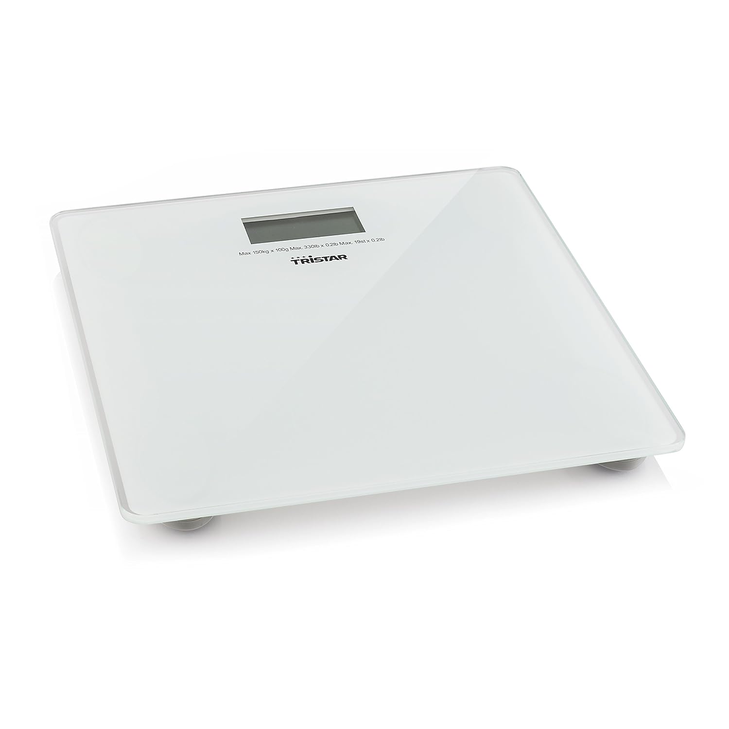 Detalle de Tristar WG-2419 Pèse-Personnes – Blanc, précision 100 g, 150 kg