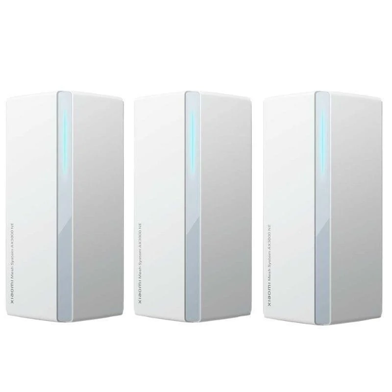 Detalle de Xiaomi Mesh System AX3000 NE: Red Wifi 6 Mesh de 3 Unidades para Hogares con Cobertura Completa