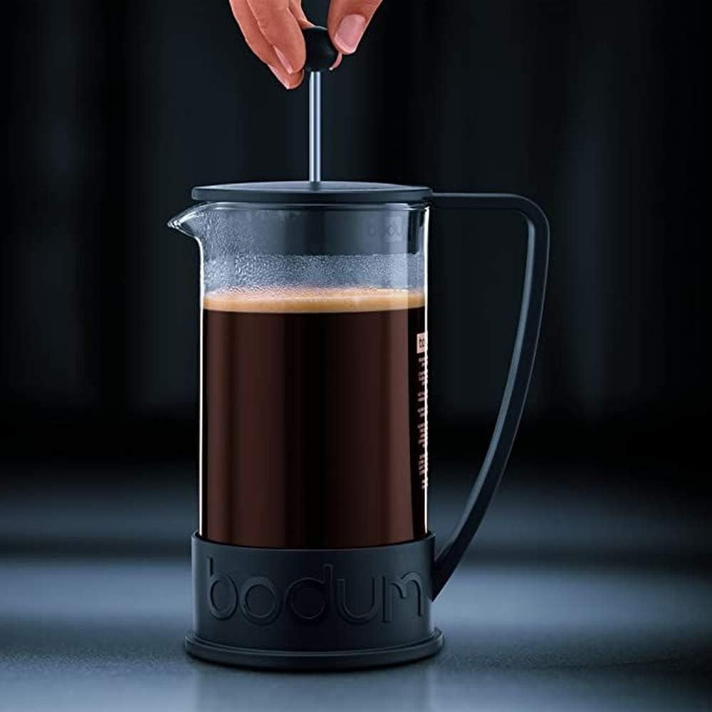Detalle de Bodum BRAZIL 10938-01 – zaparzacz do kawy 1 l, szklany, czarny
