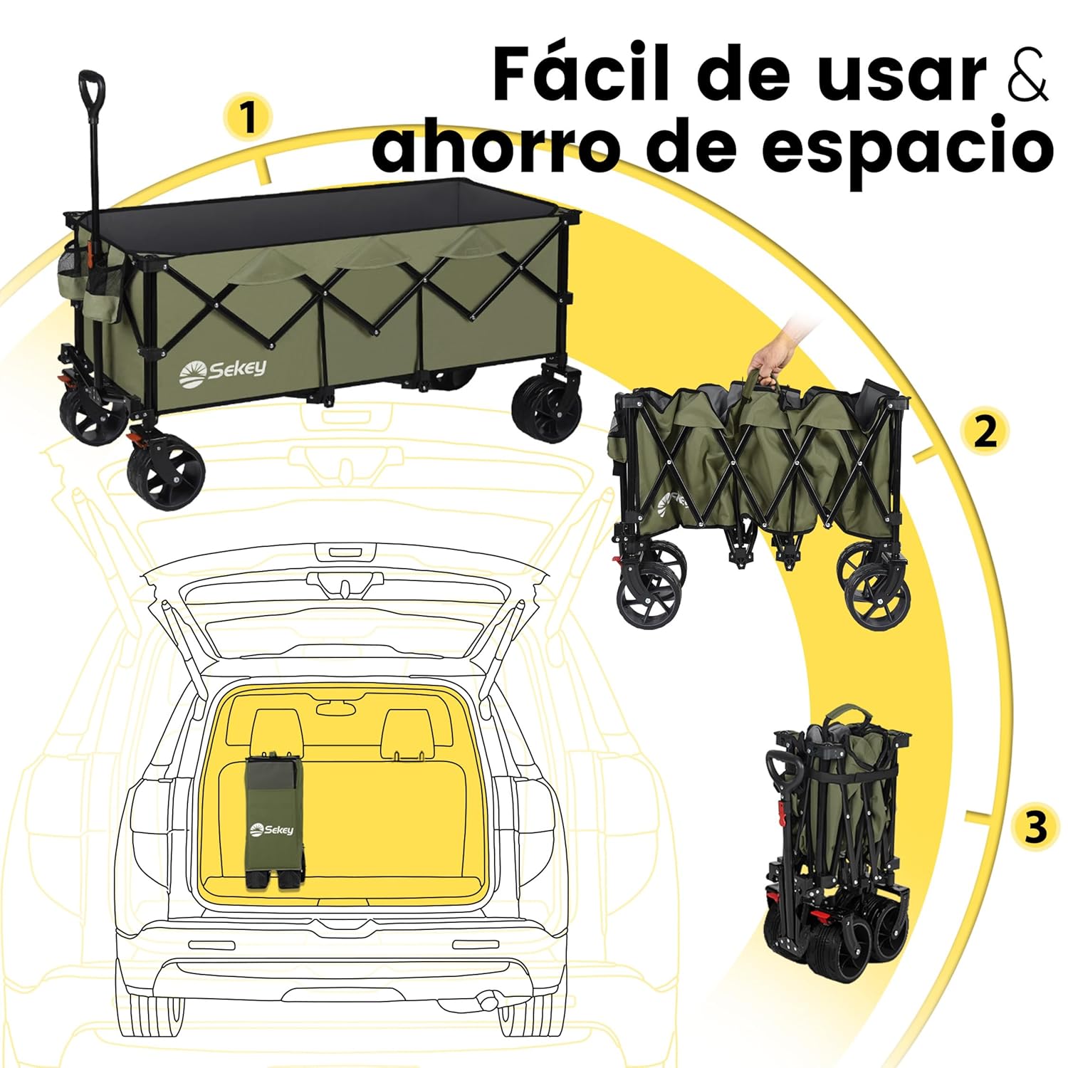 Thumbnail 4 de Sekey Carro Playa XXXL 200 kg