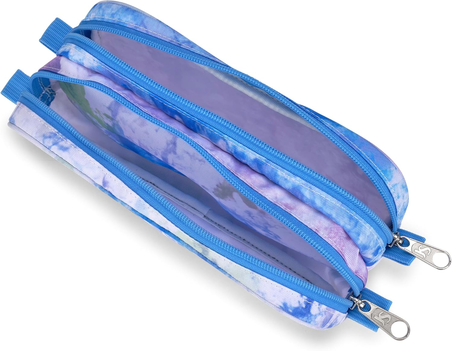 Thumbnail 3 de JANSPORT Large Accessory Pouch - Pochette Grande Unisex Batik Wash, Zipper a Due Scomparti