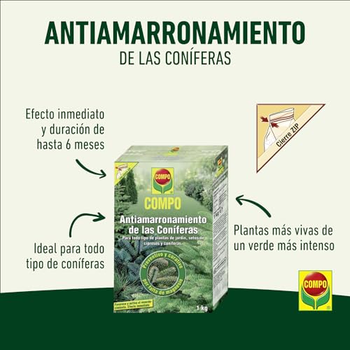 Thumbnail 1 de Compo Antiamarronamiento 1 kg para coníferas 🌿