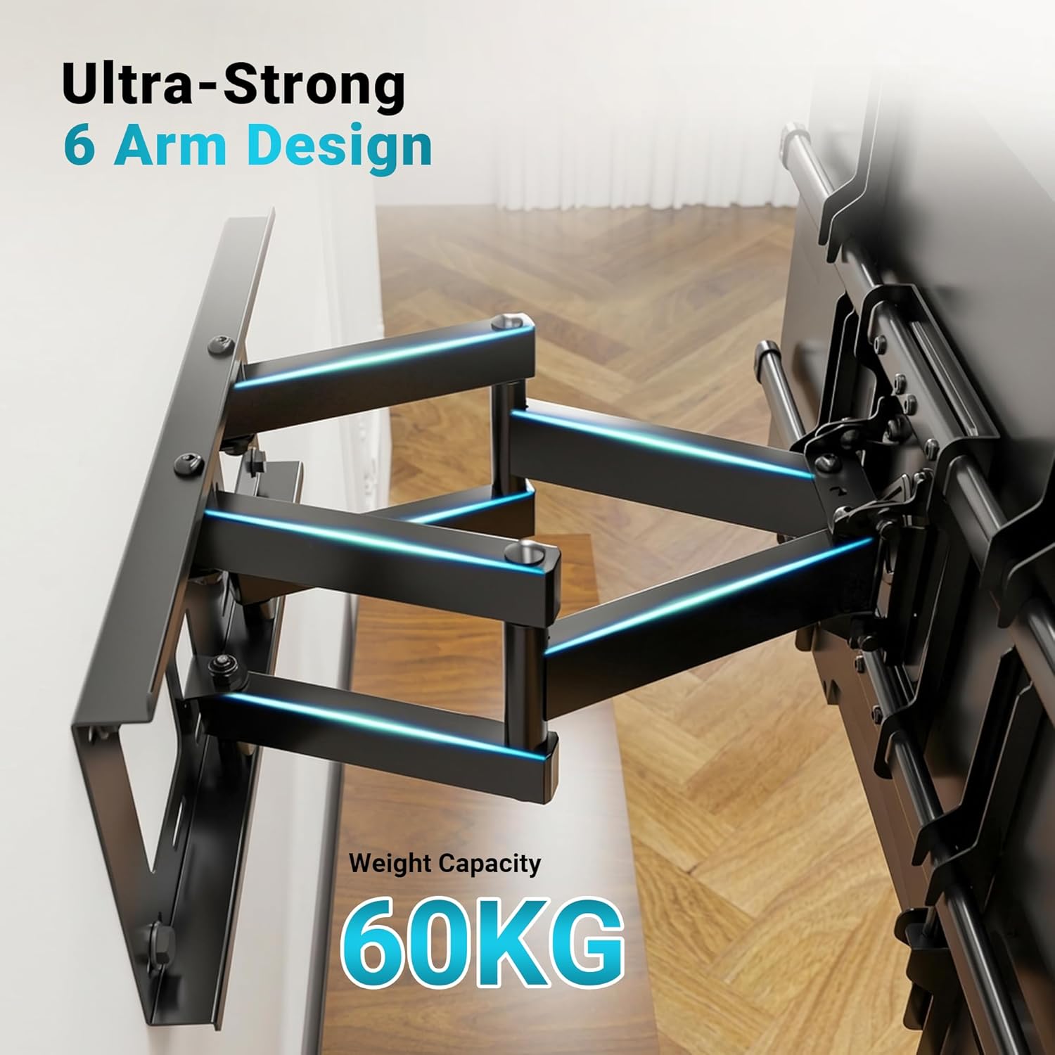 Detalle 2 de BONTEC TV Wall Bracket Full-Motion 60kg