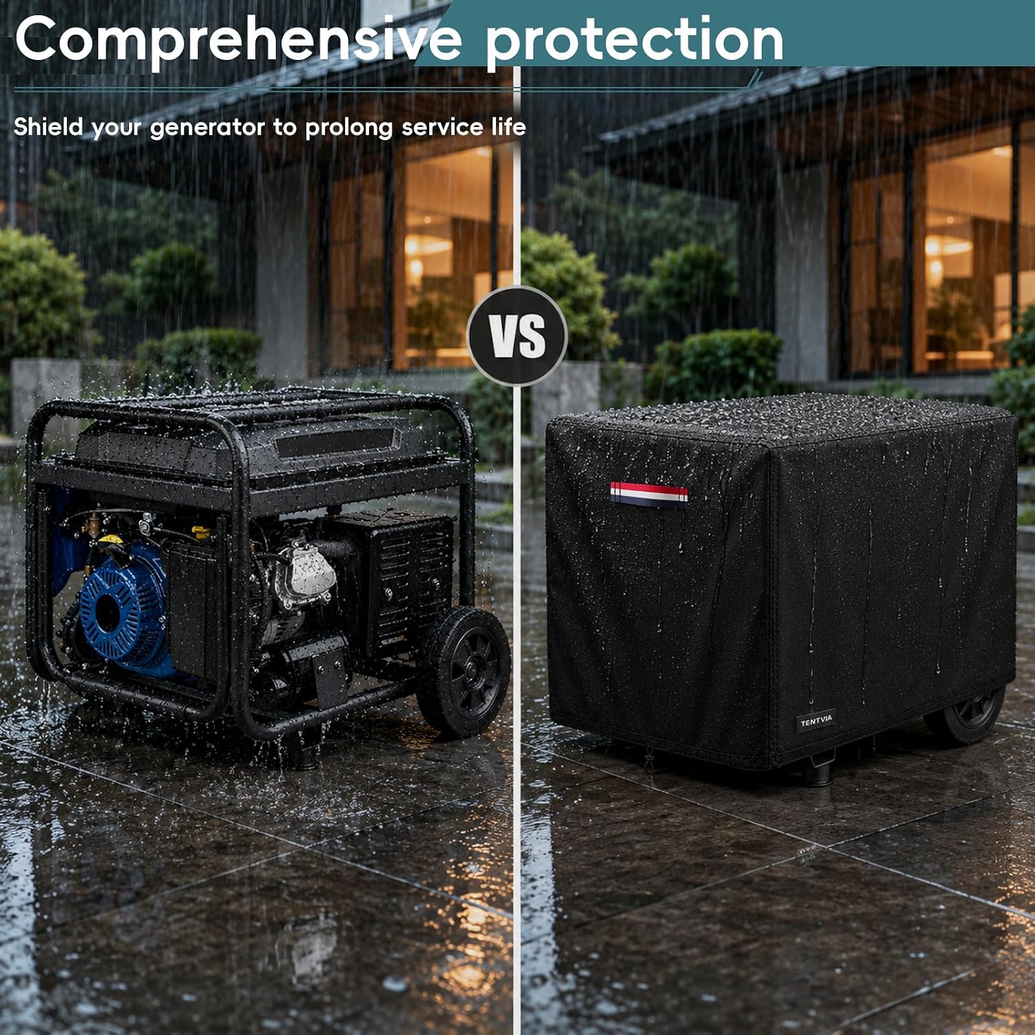 Detalle 1 de TENTVIA Generator Cover, 600D Oxford Fabric