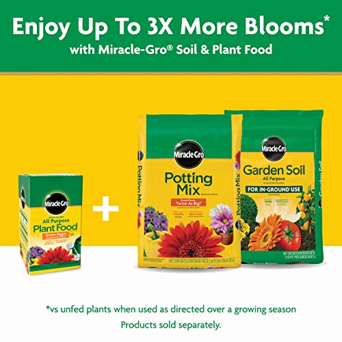 Thumbnail 10 de Miracle-Gro Water Soluble All Purpose Plant Food, 3 lb — Quick, Versatile Nutrition for Indoor and Outdoor Plants